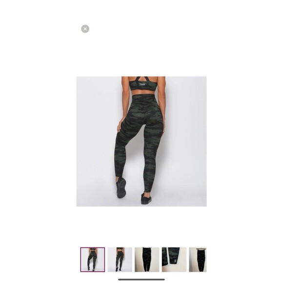 Camo Print Women's Leggings - Picture 1 of 10